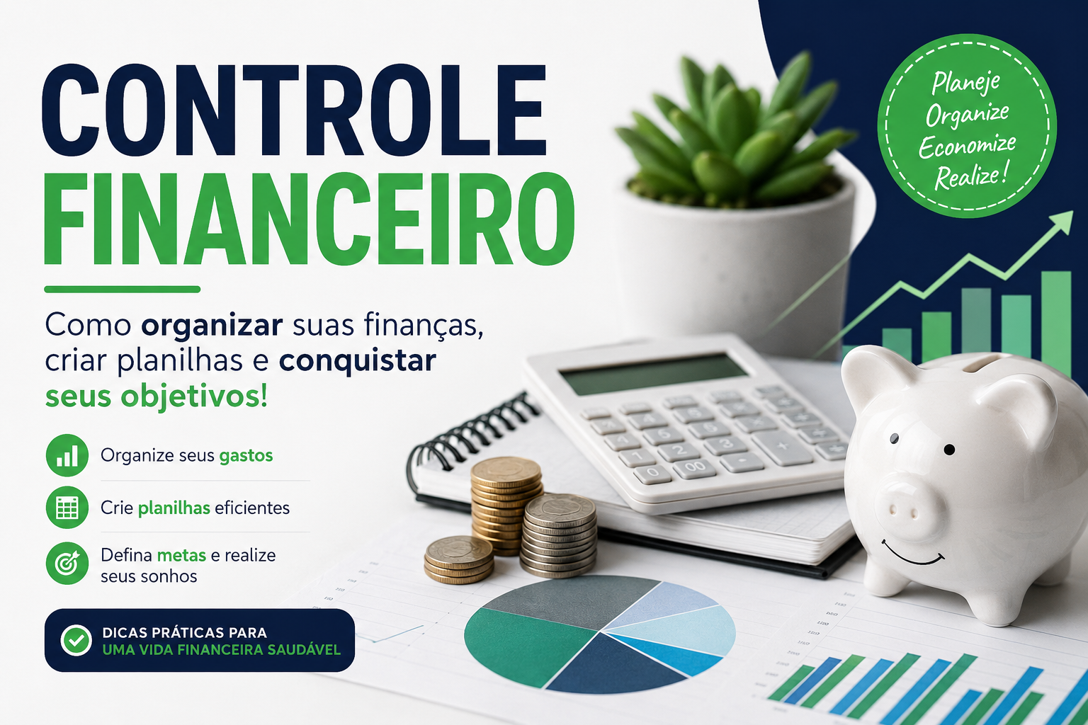 Controle Financeiro: Como Organizar Suas Finanças e Criar Planilhas