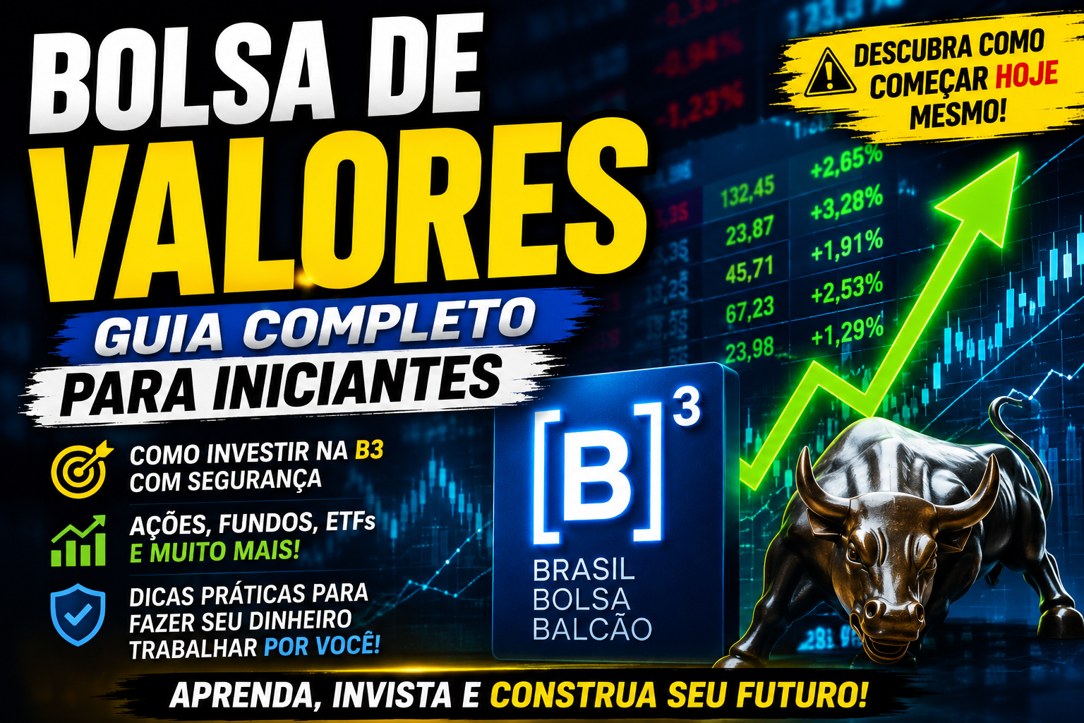 Bolsa de Valores: Como Funciona e Como Investir na B3